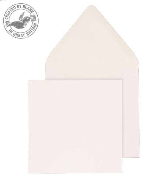 Blake Purely Everyday White Gummed Banker Invitation 159x159mm 100gsm (Pack 500)