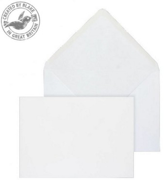 Blake Purely Everyday White Gummed Banker Invitation 121x184mm 90gsm (Pack 1000)