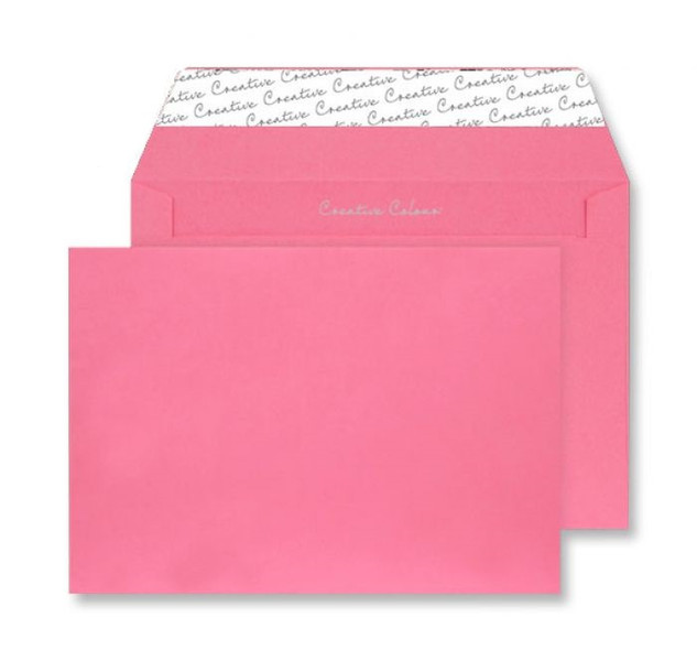 Blake Creative Colour Wallet Peel and Seal Flamingo Pink C5 162×229mm 120gsm (Pack 25)