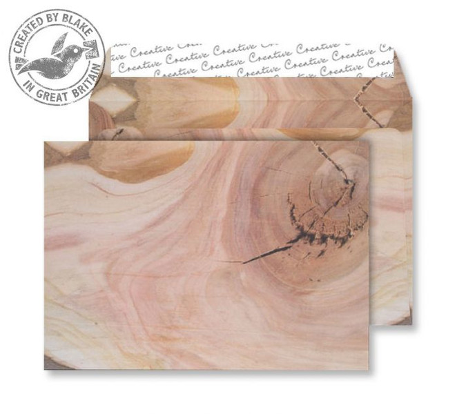 Blake Creative Senses Wallet Peel and Seal Natural English Oak C5 162×229 135gsm (Pk20)