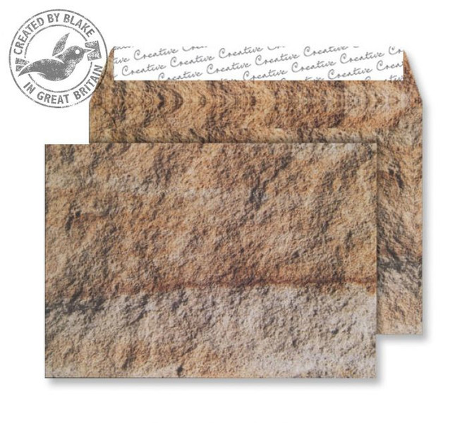 Blake Creative Senses Wallet Peel and Seal Jurassic Limestone C5 162×229 135gsm (Pk 20)