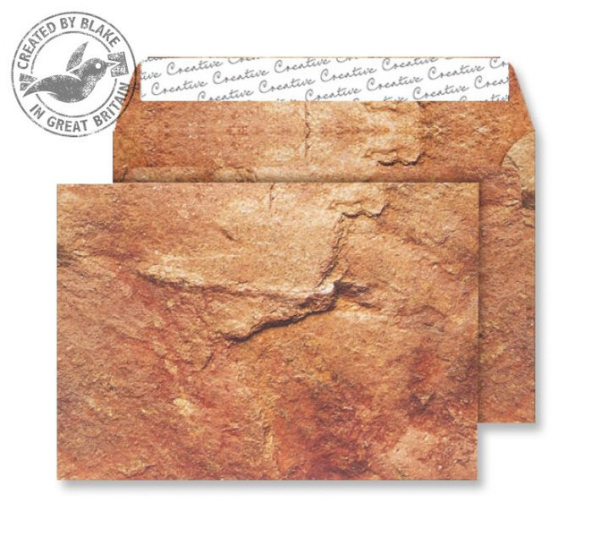 Blake Creative Senses Wallet Peel and Seal Yorkshire Sandstone C5 162×229 135gsm (Pk20)