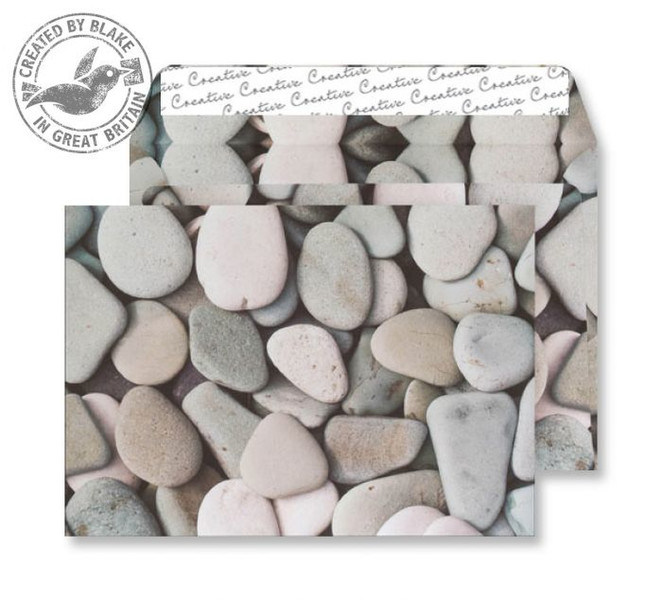 Blake Creative Senses Wallet Peel and Seal Purbeck Pebbles C5 162×229mm 135gsm (Pk 20)