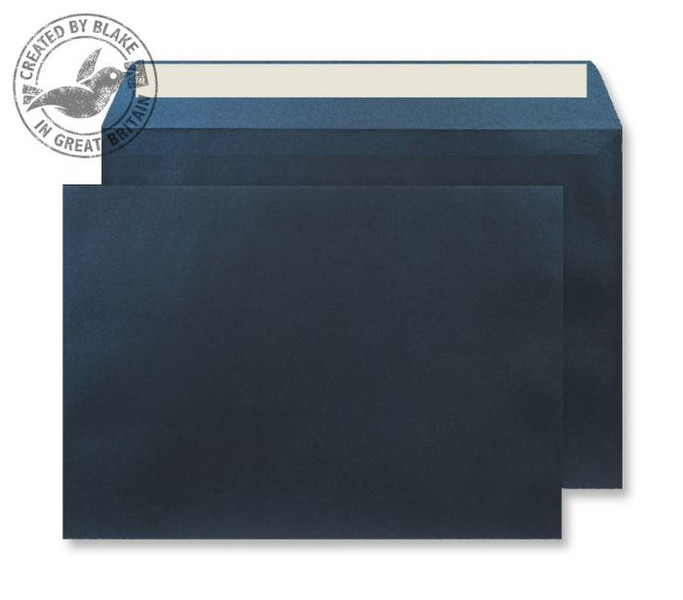 Blake Creative Shine Pearlescent Wallet Peel and Seal Midnight Blue C5 120gsm (PK 250)