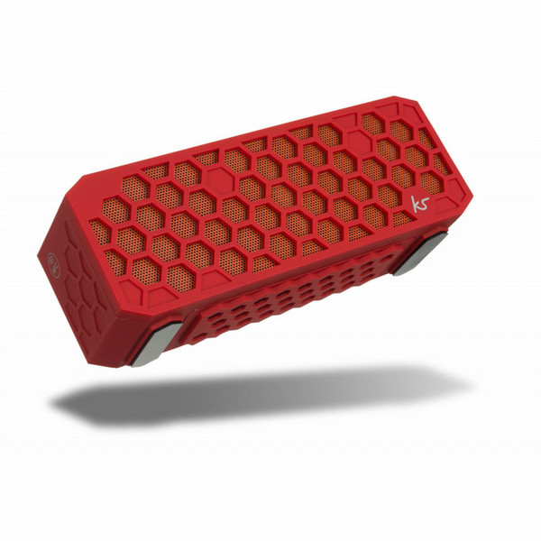 KitSound HIVE 2 12W Rectangle Red