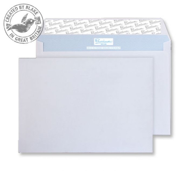 Blake Premium Secure Wallet Peel and Seal White C5 162x229mm 125gsm (Pack 250)