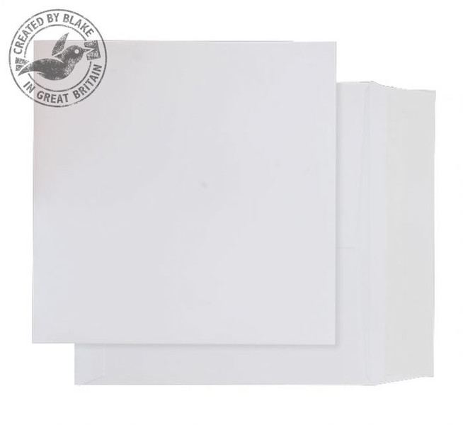 Blake Purely Packaging Wallet Peel and Seal Ultra White Card 165×165mm 210gsm (Pack 250)