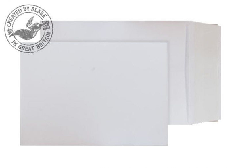 Blake Purely Packaging Pocket Peel and Seal Ultra White Card C4 324×229mm 210gsm (Pk 125)