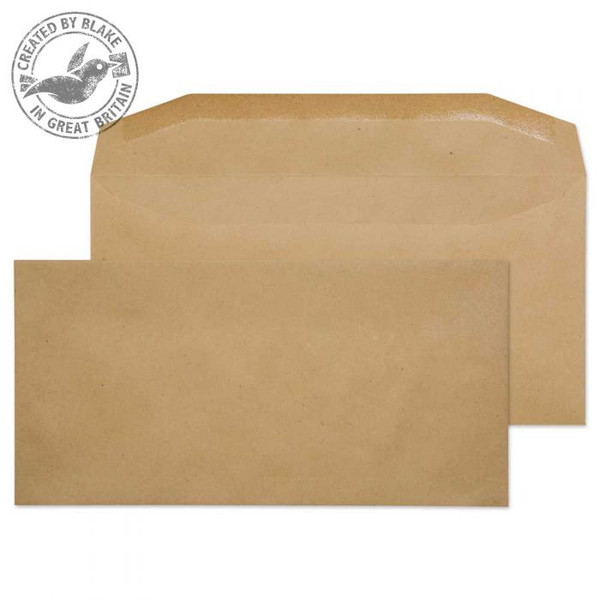 Blake Purely Everyday Manilla Gummed Mailer DL 110X220mm 80gsm (Pack 1000)