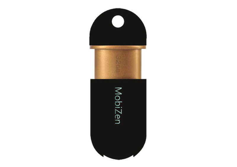 Storex MOBCU42221 16ГБ USB 3.0 Черный, Золотой USB флеш накопитель