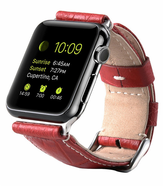 Melkco Premium Band Red Leather