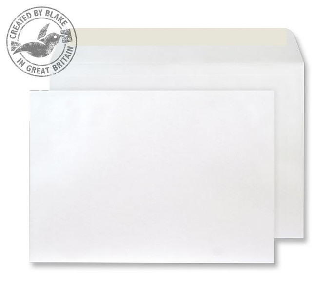 Blake Creative Shine Wallet Peel and Seal Frosted White C5 162×229mm 120gsm (Pack 25)