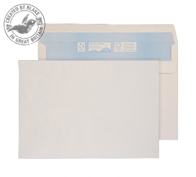 Blake Purely Environmental Wallet Self Seal White C6 114×162mm 90gsm (Pack 1000)