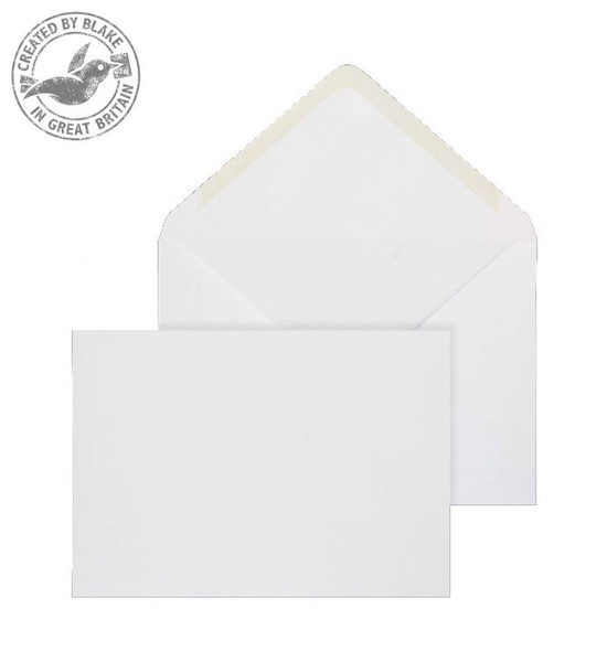 Blake Purely Everyday White Gummed Banker Invitation C5 162x229mm 100gsm (Pack 500)