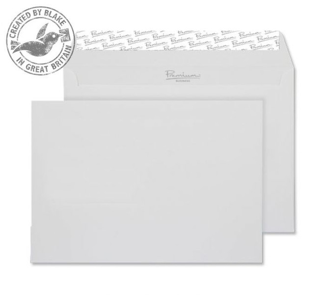 Blake Premium Business Wallet Peel and Seal Diamond White Wove C5 162x229mm 120gsm (Pk25)