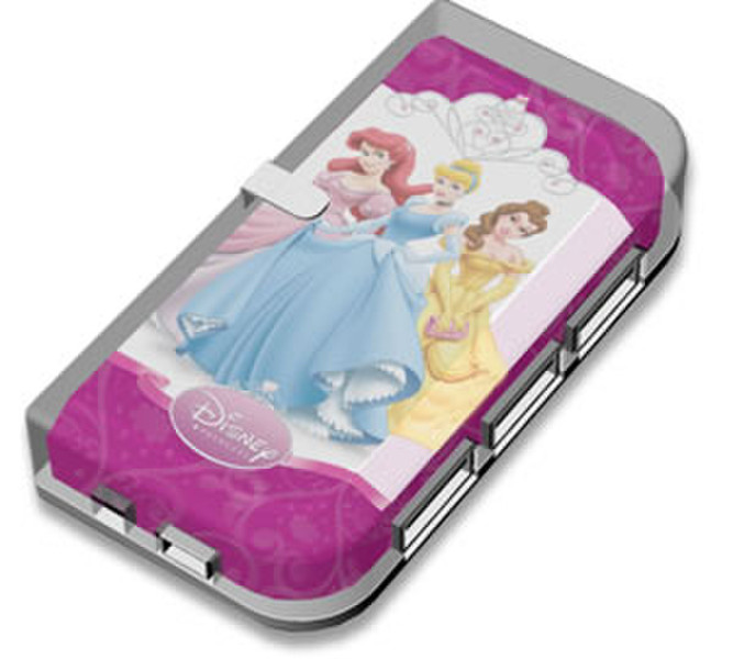 Disney H61 - Hub USB 2.0 Princess 4P Pink Schnittstellenhub