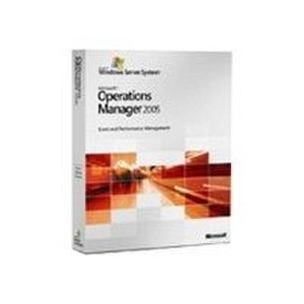 Microsoft MS MOM Ops Mgr WG 2005+SP1 EN CD W32