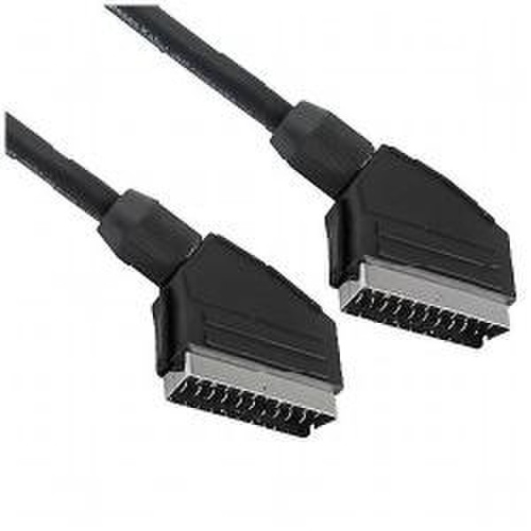 Nilox SCART Cable 1.8m 1.8m SCART (21-pin) SCART (21-pin) Schwarz SCART-Kabel