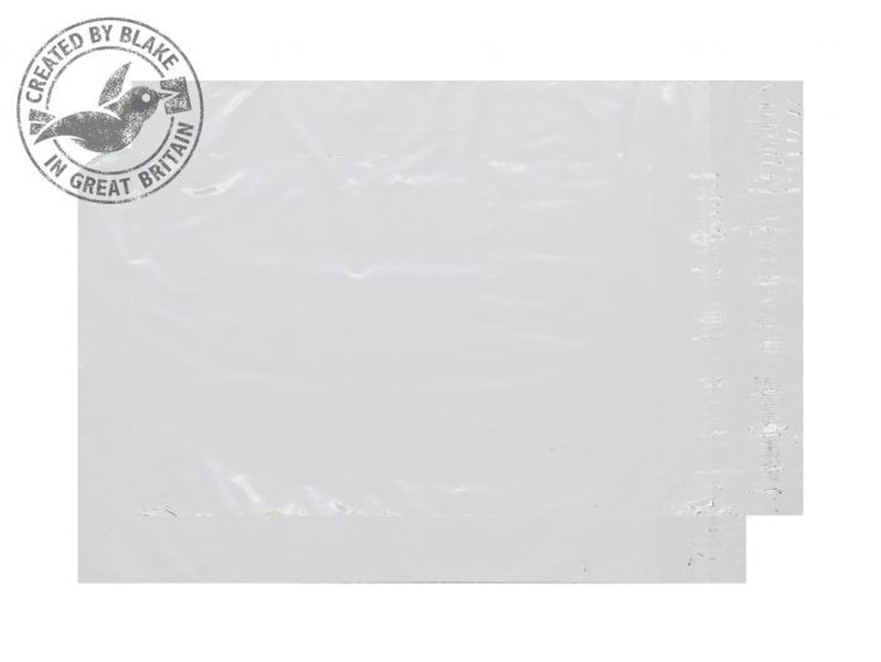 Blake Purely Packaging Polythene Mailing Pocket Clear C4+ 320x240mm (Pack 1000)