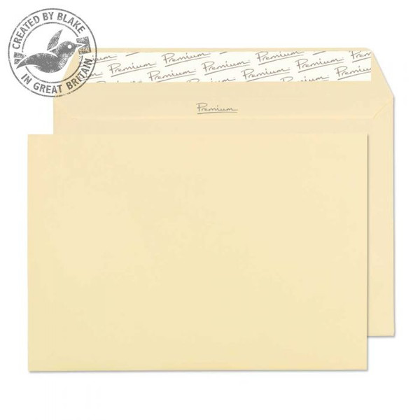 Blake Premium Business Wallet Peel and Seal Vellum Wove C5 162x229mm 120gsm (Pack 25)