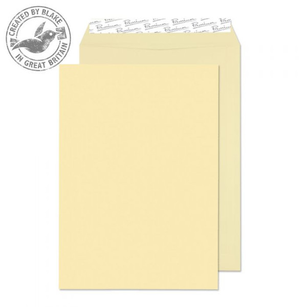 Blake Premium Business Pocket Peel and Seal Vellum Wove C4 324x229mm 120gsm (Pack 20)