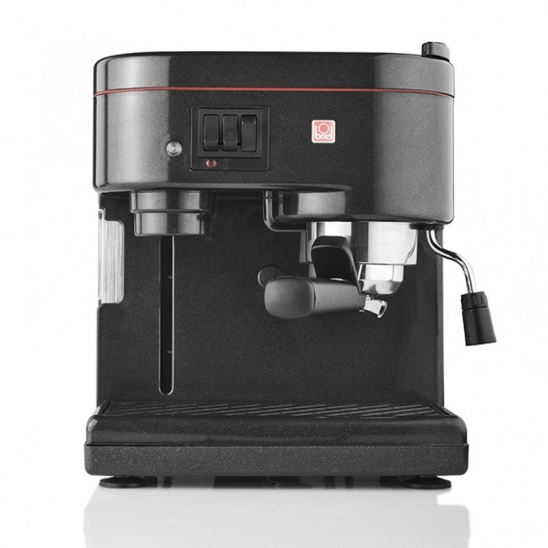 Brielstore ES51GR Espresso machine 2L 1cups Black coffee maker