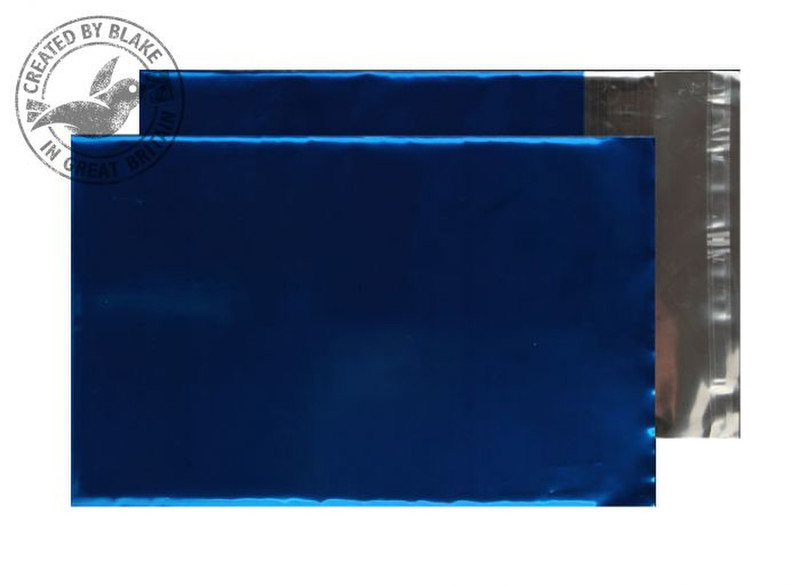 Blake Purely Packaging Metallic Foil Pocket Peel and Seal Blue C5 229x162mm 70µm (Pk 250)