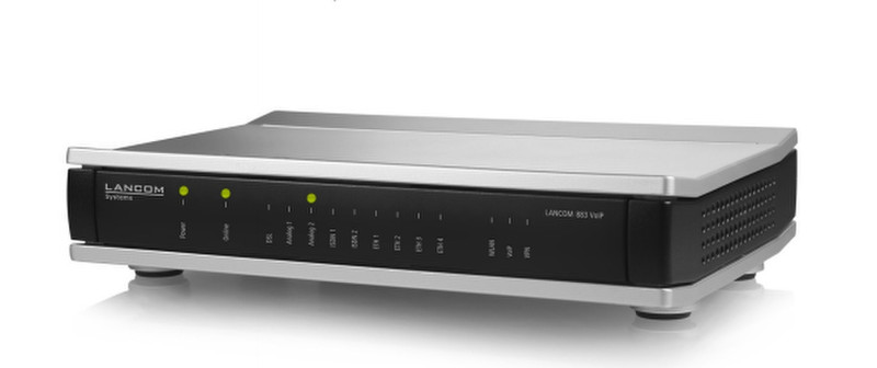 Lancom Systems 883 VOIP Dual-Band (2,4 GHz/5 GHz) Gigabit Ethernet Schwarz WLAN-Router
