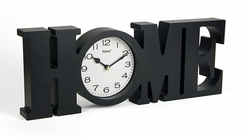 Mebus 04990 Quartz table clock Черный настольные часы