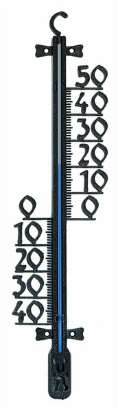 Mebus 00641 Mechanical environment thermometer Black