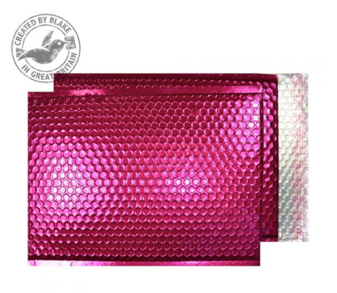 Blake Purely Packaging Bright Pink Metallic Padded Peel and Seal C3 450x324 70µm (Pk 50)