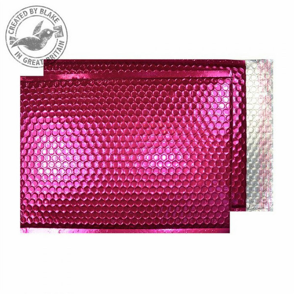 Blake Purely Packaging Pink Metallic Padded Peel and Seal C5+ 250x180mm 70µm (Pack 100)