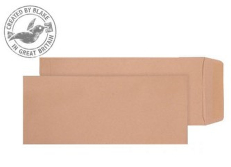 Blake Purely Everyday Manilla Gummed Pocket 305X127mm 120gsm (Pack 250)