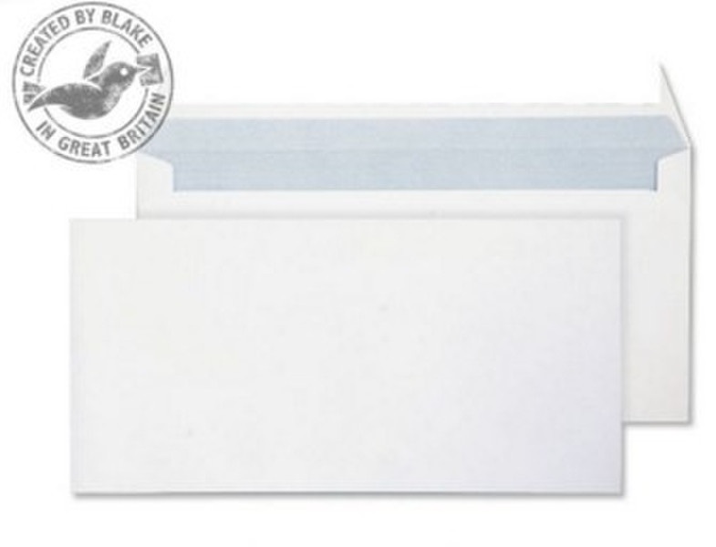 Blake Purely Everyday Ultra White Peel and Seal Wallet DL 110X220mm 120gsm (Pack 500)