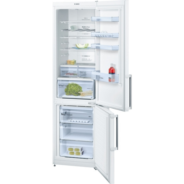 Bosch Serie 4 KGN39XW37 freestanding 279L 87L A++ White fridge-freezer