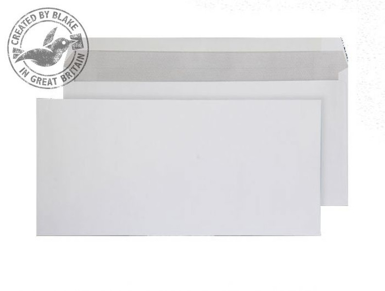 Blake Purely Everyday White Gummed Mailer 152X315mm 100gsm (Pack 250)