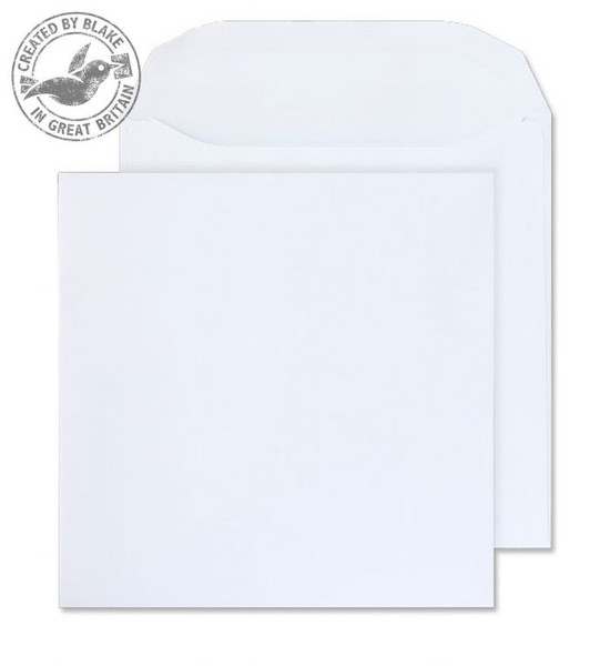 Blake Purely Everyday White Self Seal Wallet 220X220mm 100gsm (Pack 250)