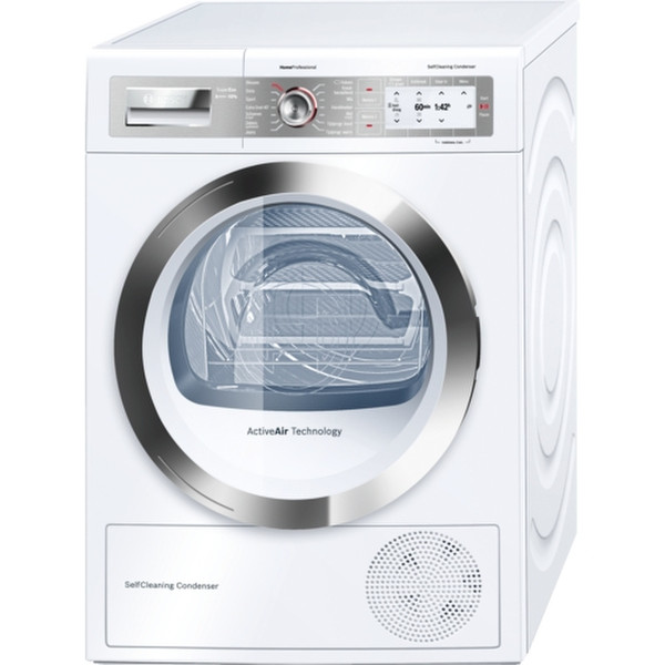 Bosch WTY88783NL freestanding Front-load 8kg A+++ White tumble dryer