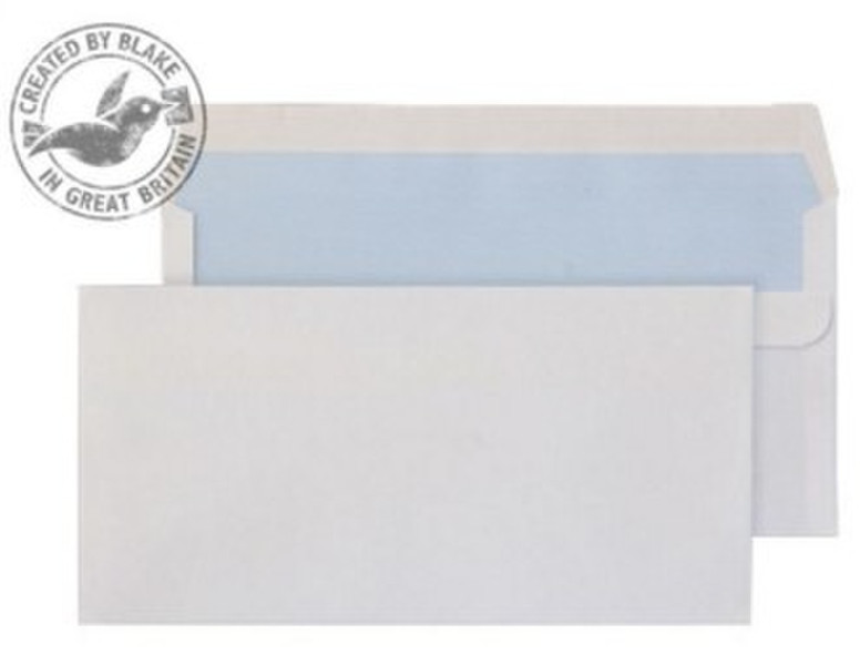 Blake Purely Everyday White Self Seal Wallet DL+ 121x235mm 90gsm (Pack 1000)