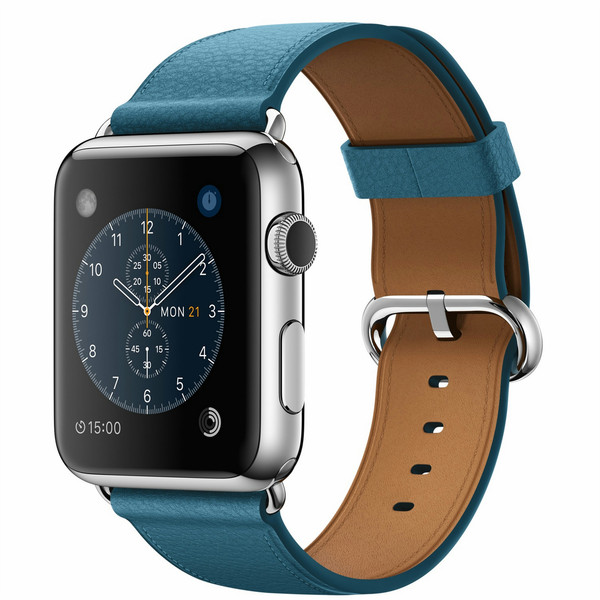 Apple Watch 1.5Zoll OLED 50g Edelstahl Smartwatch
