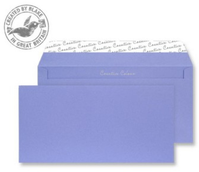 Blake Creative Colour Wallet Peel and Seal Summer Violet DL+ 114×229mm 120gsm (Pack 25)