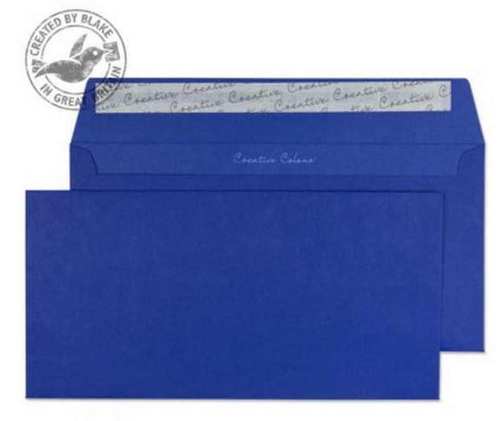 Blake Creative Colour Wallet Peel and Seal Victory Blue DL+ 114×229mm 120gsm (Pack 25)