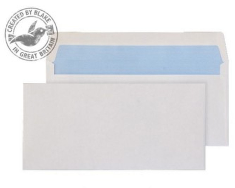 Blake Purely Everyday White Gummed Wallet 89X152mm 80gsm (Pack 1000)