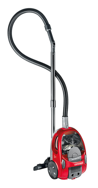 Concept VP-5095 Drum vacuum cleaner 2.5L B Orange,Red