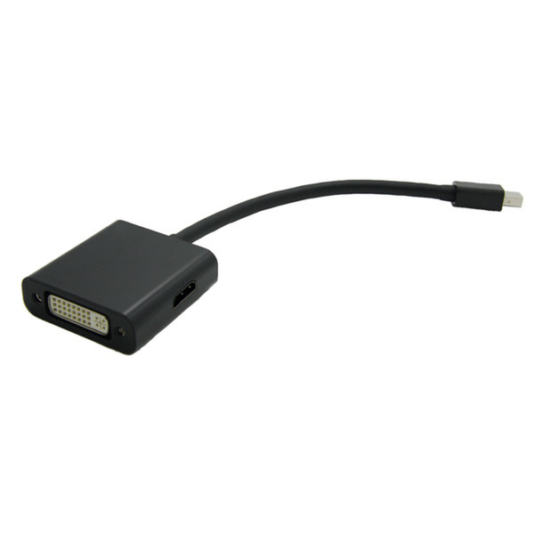 ITB RO12.99.3150 0.1м Mini DisplayPort DisplayPort + DVI + HDMI Черный адаптер для видео кабеля
