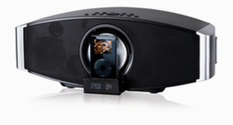 Akai Soundbox + iPod docking 2.1channels 40W Black docking speaker
