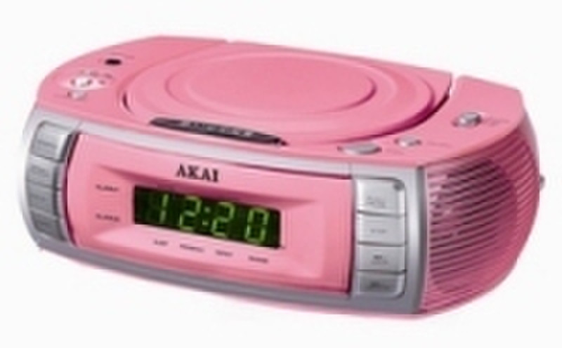 Akai Clockradio, CD-player Portable CD player Schwarz