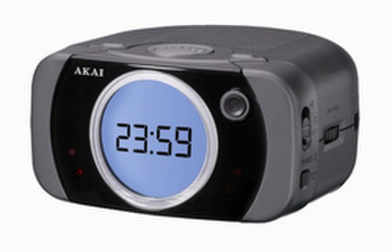 Akai AR180D Часы Аналоговый Черный радиоприемник