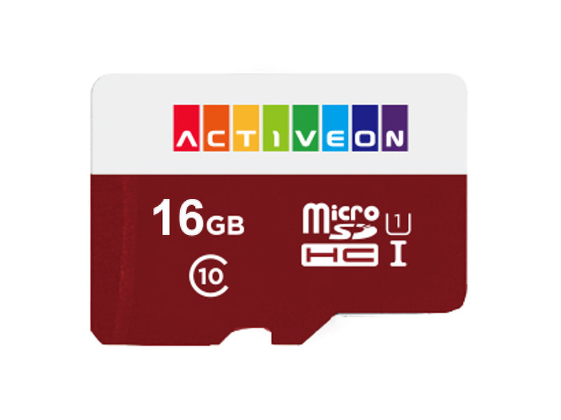 ACTIVEON 16GB Micro SD UHS-I 16ГБ MicroSD UHS-I Class 10 карта памяти