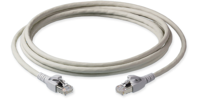 Corning CCAAGB-G1002-A030-C0 3м Cat6a S/FTP (S-STP) Серый сетевой кабель